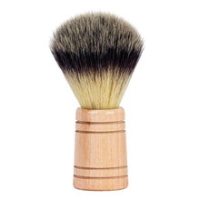 Load image into Gallery viewer, Vegan Shaving Brush with Wooden Handle