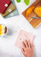 Load image into Gallery viewer, Dish Cloths - 100% Organic Cotton - Sage Green