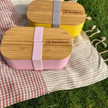 Load image into Gallery viewer, Bamboo Lunch Box (1.1L) - Pink