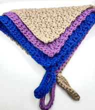 Load image into Gallery viewer, Handmade Crochet Organic Cotton Dish Towel, Dish Cloth, Kitchen Towel, Fabric Cloth