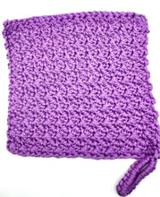 Load image into Gallery viewer, Handmade Crochet Organic Cotton Dish Towel, Dish Cloth, Kitchen Towel, Fabric Cloth