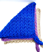 Load image into Gallery viewer, Handmade Crochet Organic Cotton Dish Towel, Dish Cloth, Kitchen Towel, Fabric Cloth