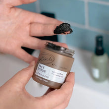 Load image into Gallery viewer, UpCircle Vegan Face Scrub with Coffee + Rosehip Exfoliator  Citrus Blend for Dry Skin - 100ml