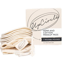 Load image into Gallery viewer, UpCircle Hemp + Cotton Make up Remover Pads - Pk of 7