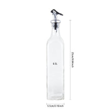 Load image into Gallery viewer, Glass Olive Oil & Vinegar Bottle - 500ml