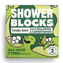 Load image into Gallery viewer, Kiwi & Lime 2in1 Shampoo & Conditioner – All Hair Types