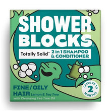 Load image into Gallery viewer, Lemon & Tea Tree 2in1 Shampoo & Conditioner – Fine/Oily Hair