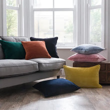 Load image into Gallery viewer, Handmade Velvet Cushion Covers From Recycled Plastic