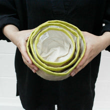 Load image into Gallery viewer, Natural Jute Baskets - Set Of 3 - Olive