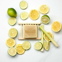 Load image into Gallery viewer, Evergreen Soap 105g - Lime & Lemongrass