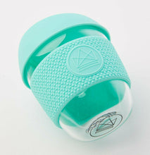 Load image into Gallery viewer, Neon Kactus Reusable Glass Coffee Cup - Free Spirit