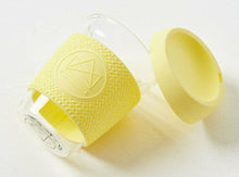 Load image into Gallery viewer, Neon Kactus Reusable Glass Coffee Cup - Sun is shining