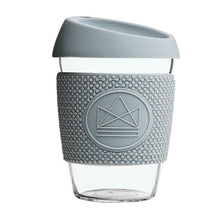 Load image into Gallery viewer, Neon Kactus Reusable Glass Coffee Cup - Forever Young