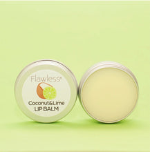 Load image into Gallery viewer, Flawless Vegan Lip Balm 15g - Coconut & Lime