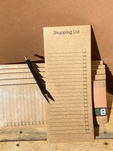 Load image into Gallery viewer, Kraft Paper Magnetic Shopping List Pad - Eco Bazaar London