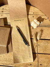 Load image into Gallery viewer, Kraft Paper Magnetic Shopping List Pad - Eco Bazaar London