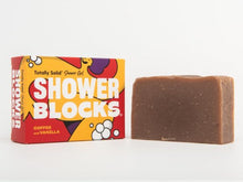 Load image into Gallery viewer, Shower Blocks - Totally Solid Shower Gel - Coffee & Vanilla