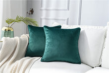 Load image into Gallery viewer, Handmade Velvet Cushion Covers From Recycled Plastic