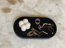 Load image into Gallery viewer, Oval Jesmonite Tray - Decorative Tray