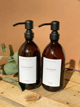 Load image into Gallery viewer, White Label Collection Glass Bottles With Stainless Steel Pump