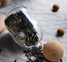 Load image into Gallery viewer, Glass Jar with Cork Ball Lid