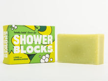 Load image into Gallery viewer, Shower Blocks - Totally Solid Shower Gel - Lime & Sandalwood