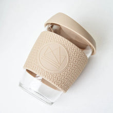 Load image into Gallery viewer, Neon Kactus Reusable Glass Coffee Cup - Cloud 9