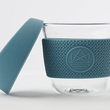 Load image into Gallery viewer, Neon Kactus Reusable Glass Coffee Cup - Super Sonic