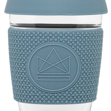 Load image into Gallery viewer, Neon Kactus Reusable Glass Coffee Cup - Super Sonic