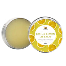 Load image into Gallery viewer, Funky Soap VEGAN Lip Balm 15g - Basil & Lemon