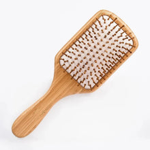 Load image into Gallery viewer, Bamboo Hairbrush - With Wooden Pins
