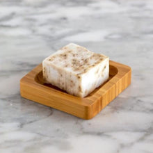 Load image into Gallery viewer, Bamboo Wood Soap Dish - Square