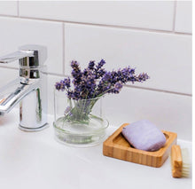 Load image into Gallery viewer, Bamboo Wood Soap Dish - Square