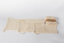 Load image into Gallery viewer, Reusable Organic Cotton Mesh Bags - Produce Bags - Set of 3