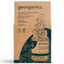 Load image into Gallery viewer, Georganics Toothpaste Tablets- English Peppermint - x 720 Refils