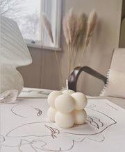 Load image into Gallery viewer, Mini Bubble Candle - Cotton Musk & Meadow Lily - Eco Bazaar London