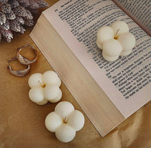 Load image into Gallery viewer, Mini Bubble Candle - Cotton Musk & Meadow Lily - Eco Bazaar London