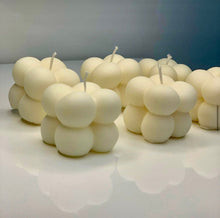 Load image into Gallery viewer, Mini Bubble Candle - Cotton Musk & Meadow Lily - Eco Bazaar London