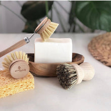 Load image into Gallery viewer, Eco Living Wooden Dish Washing Brush