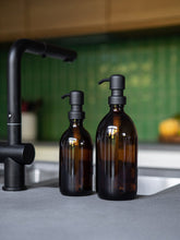 Load image into Gallery viewer, White Label Collection Glass Bottles With Stainless Steel Pump