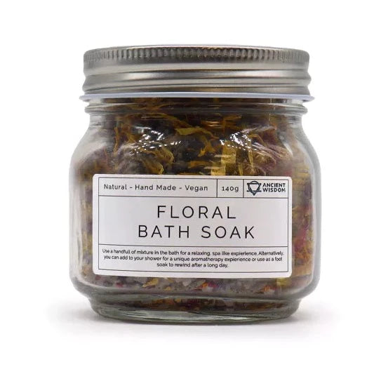Natural Floral Bath Soak - 140g