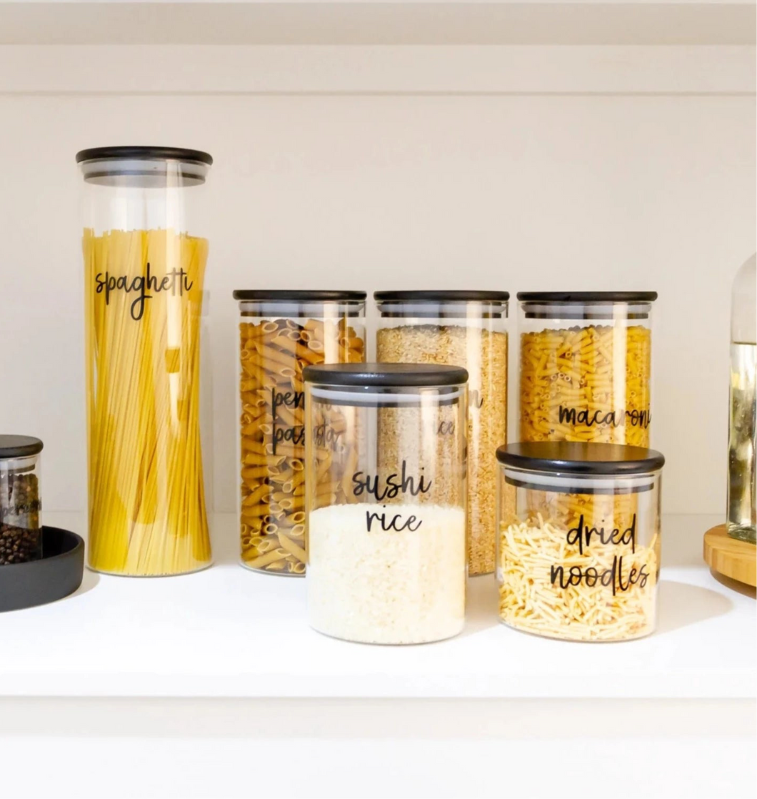 Personalised Vinyl Labels - Label Organisation