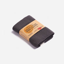 Load image into Gallery viewer, Dish Cloths - 100% Organic Cotton - Coal Grey
