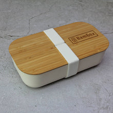 Load image into Gallery viewer, Bamboo Lunch Box (700ml) - White
