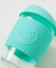 Load image into Gallery viewer, Neon Kactus Reusable Glass Coffee Cup - Free Spirit
