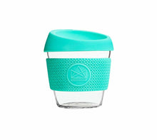 Load image into Gallery viewer, Neon Kactus Reusable Glass Coffee Cup - Free Spirit
