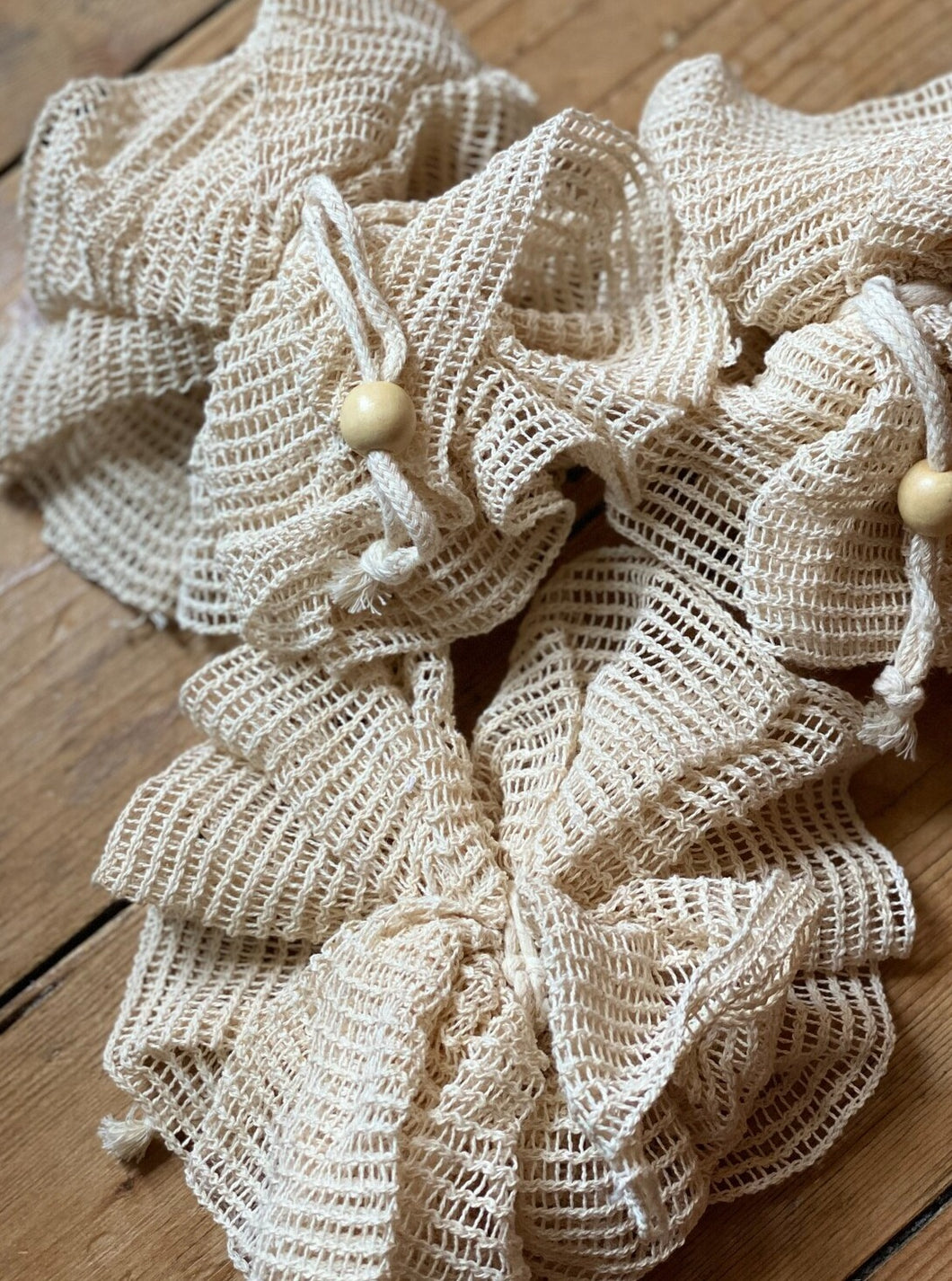 Organic Cotton Shower Puff