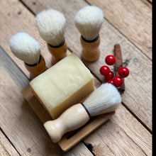 Load image into Gallery viewer, Natural Hemu Wood Shaving Brush
