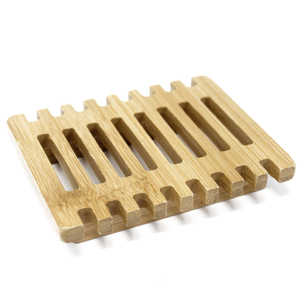 Vegan Handmade Hemu Wood Soap Dish - Piano