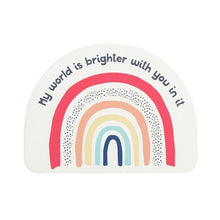 Load image into Gallery viewer, Wooden Rainbow 6 Coaster Set with Display Rack
